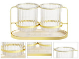Chopsticks Drying Holder Iron PET Transparent Chopsticks Drying Caddy for Spoons Kitchen Platinum V1294-YM0512-3118220266211