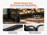 Firewood Rack with Waterproof Cover, 383 x 36 x 117 cm Outdoor Firewood Holder, 660lb Weight V952-DCJPSYGNJB152FGMBV0