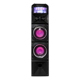 LED Stage Lights Portable Wireless Streaming Speaker with 80W RMS V196-BT9350