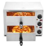 VEVOR Electric Countertop Pizza Oven 12" Adjustable Temperature 0-120Min Timer V952-CLMDRPSLSCSXXHD6UV3