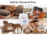 Ultrasonic Pest Repeller 6 Pack, 2021 Newest Upgraded Ultrasonic Pest Repellent Indoor Pest Control V1192-AZ-W-17601