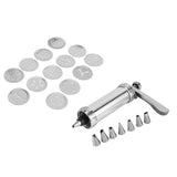 Aluminium Alloy Cookies Biscuits Press Maker Mold Kit Pastry Piping DIY Making Cake Decorating V1294-YM0901-3118200122511