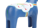 2pcs Hand Painted Swedish Wooden Horse Figurine Dalecarlian Horse Ornaments for Home Wedding V1294-YM0901-3115240105212