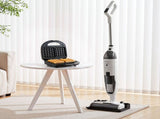 Devanti Cordless Wet Dry Vacuum Mop plus 3-in-1 Sandwich Waffle Maker VAC-1809-SM-3IN1-BK