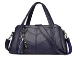 Crossbody Purse For Women Medium Pocketbooks Ladies Soft Leather Shoulder Bag V1366-AZ2-W-12608