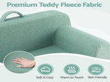 Artiss Sofa Foam Couch with Carry Handle Mint Green SBED-M-KIDS-TEDY-GN