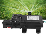 12V 120W 8L High Flow Diaphragm High Pressure Pump Dual Core with Copper Connector V1294-YM0718-3111210006311