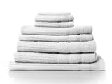 Royal Comfort Eden Egyptian Cotton 600 GSM 8 Piece Towel Pack White ABM-231913