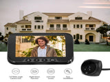 4.5-inch Peephole Camera Doorbell for Apartment Door 2MP LCD Digital Peephole Viewer Doorbell 135 V1294-YM0901-HS6949B