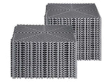 Interlocking Drainage Mat, 31 x 31 cm Modular Interlocking Cushion, 40 Pcs Splicing Drainage Mats, V952-CKPSD12X12INYQCJXV0