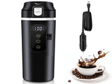 DC 12V/24V Car Travel Electric Kettle, 500ml Car Heating Mug with Anti-Spill Lid, Leak-proof, 304 V1192-AZ-W-3340