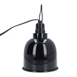 Reptile Heat Lamp Deep Dome Aluminium 250W E27 Reptile Light Fixture for Turtles Lizard Terrarium V1294-YM0901-3111240073111