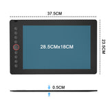 Digital Graphics Tablet Drawing Pad 8192 Levels Large Working Area 285x180mm Compatible with V985-GRAPHICSTABLET
