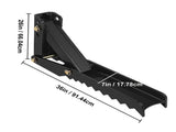Backhoe Excavator Thumb Attachments, 91.44 cm Adjustable Extreme Weld On Backhoe Thumb Hoe Clamp V952-FCMZ36INJCCBH16MMV0