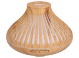 400ml Oil Diffuser 7Color LED Light Wood Grain Humidifier for Home Office V1294-YM0901-3113210156811