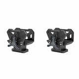 2X Professional Saddle Clamp Adapter Tripod Bracket Vise Clamp Outdoor Bracket Adapts to 3/8 Inch V1192-AZ-W-22713