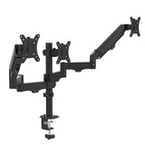 Triple Monitor Mount Stand Desk Clamp with 3 Adjustable Arms for Multi-Screen Setup V63-954151