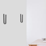 SWETRACE 1Set Iron Surfboard Hanging Hook Deep Gray Simple Design for Sports Equipment Wall Storage V1189-LWWAL-20260327-03803