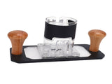 Woodworking Trimmer Router Base Multifunctional Carving Milling Base with Transparent Cover for V1294-YM0901-3114250029311