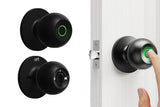 Fingerprint Door Lock Smart Fingerprint Door Knob with Lock Biometric Door Lock with App Control & V1263-JX-6292