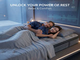 Levitex king Mattress 33 cm 7-Zone Pocket Spring 8.0 Extra Firm with Dual-Row Edge Support & MATTRESS-LV-AETHER-33-K