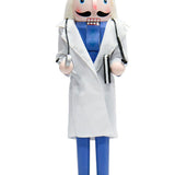 Doctor Nutcracker Decorative 14.2in Wood Nutcracker Figurine for Party Holiday Decoration V1294-YM0901-3115240111311