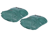 2PCS 72 Gallons Garden Plants Flowers Collection Bag Planting Bag Lawn Leaves Storage Waste Bag V1294-YM0901-3111200191011