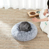 FEANDREA 50cm Dog Bed with Removable Washable Cover Grey V227-3309641001410