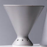 650ml Ceramic Pour Over Coffee Maker Household Drip Filter Pot Set V1263-JX-5712