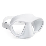 High definition tempered glass scuba diving low volume diving mirror,white V1363-OS-16-WHITE