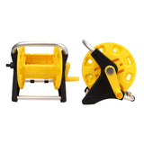 Garden Hose Reel Cart Yellow Hose Reel Cart Water Hose Cart Holds 30m of Water Pipe V1294-YM0706-3111230219411