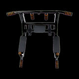 Heavy Duty Wall Mounted Power Station Pull Up Dip Knee Raise Bar V63-833631