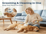 3-in-1 Pet Hair Vacuum 37,000 RPM Powerful Suction, Vacuum & Brush Simultaneously, Low-Noise ABS V1232-XMQ-SC-001