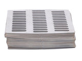 40PCS Stainless Steel Weep Hole Cover Stops 2.75 Inch Brick Drain Hole Cover Can Be Cut Or Stacked V1294-YM0901-3114240102511