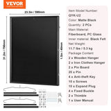 2PCs Jersey Display Frame Case, 590 x 790 x 40 mm, Large Lockable Sport Jersey Shadow Box with 98% V952-QYZSKJZX2333OS400V0