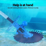 Aquabuddy Pool Cleaner Automatic Vacuum Swimming Pool Floor Climb Wall 10M PO-CL-P1808-DIA