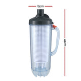 Aqua Buddy Pool Leaf Canister Cleaner Suction Catcher In-ground Swimming Pools PO-CL-LF01-GY