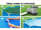 Bestway Pool Pump Cartridge Filter 1500GPH 5678L/H Flowclear Filters Cleaner BW-FIL-PUMP-58389