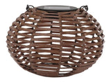 Rattan Solar Lantern Outdoor LED Hanging Lantern Waterproof Landscape Decorative Lamp for Garden V1294-YM0710-3119230151311
