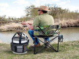 Multi-Functional Tactical Fishing Bucket Backpack, Waterproof Large Capacity, Built-in Livewell, All V1232-DYT-SND-001