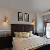 Set of 2, Wall Lighting Fixtures Indoor Decor Wall Mount Swing Arm Lamp for V1369-AZ3-W-11668