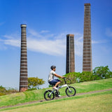 VALK Shuttle 5 Electric Folding Bike, Gen II, 20" Tyres, Shimano 7-Speed, White V219-BIKEFBVALMTA