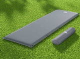 Weisshorn Self Inflating Mattress Camping Sleeping Mat Air Bed Pad Single Grey CAMP-B-MAT-INF-SIN-GREY