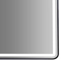 Rectangular Mirror LED Anti-Fog Illuminated Bathroom Living Room V63-840661