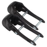 2Pcs Universal Black Inline Skate Brake Pads Durable Roller Skate Replacement Kit V1366-AZ2-W-28440