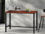 Artiss Alex Bar Table 100CM Rectangular LC-BAR-TAB-ALEX-WAL