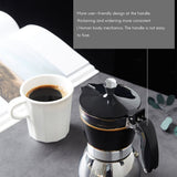 4 Cup Espresso Maker - Coffee Percolator Machine Premium Italian Espresso Coffee Maker V1370-AZ4-07826