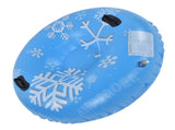 Snow Tubes PVC 450lbs Load Inflatable Ski Rings Tube with Handle for Adults Family Outdoor Sports V1294-YM0523-3111210415611