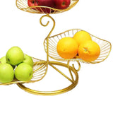 Nordic Style 3 Tier Fruit Basket Modern Multi Layer Fruit Snack Storage Basket for Living Room V1294-YM0717-3118220186211