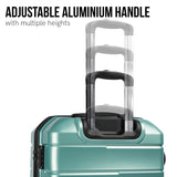 Olympus Artemis 24in Hard Shell Suitcase ABSPC - Electric Teal LUG-03Q-24-OL